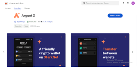 Argent Wallet