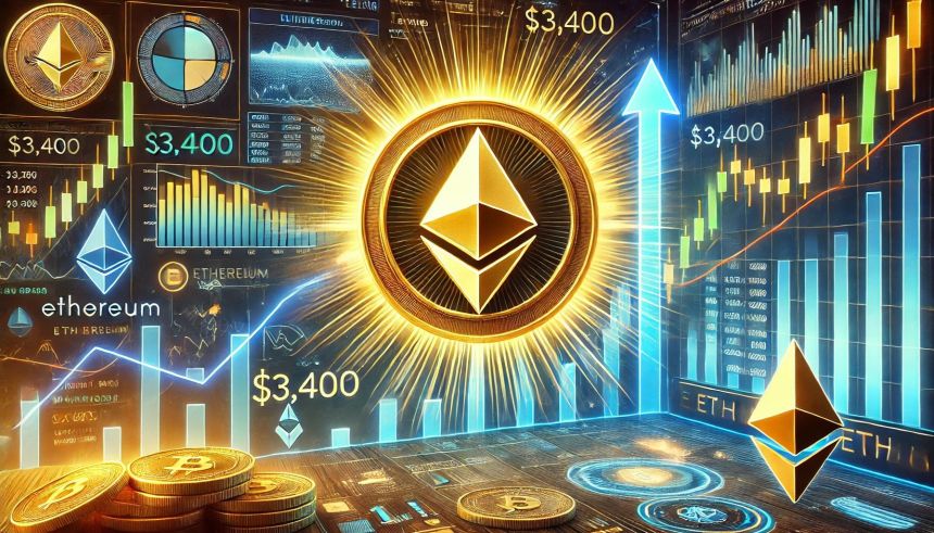 Ethereum Could Target $3,400 Once It Breaks Above Bullish Pattern – Details